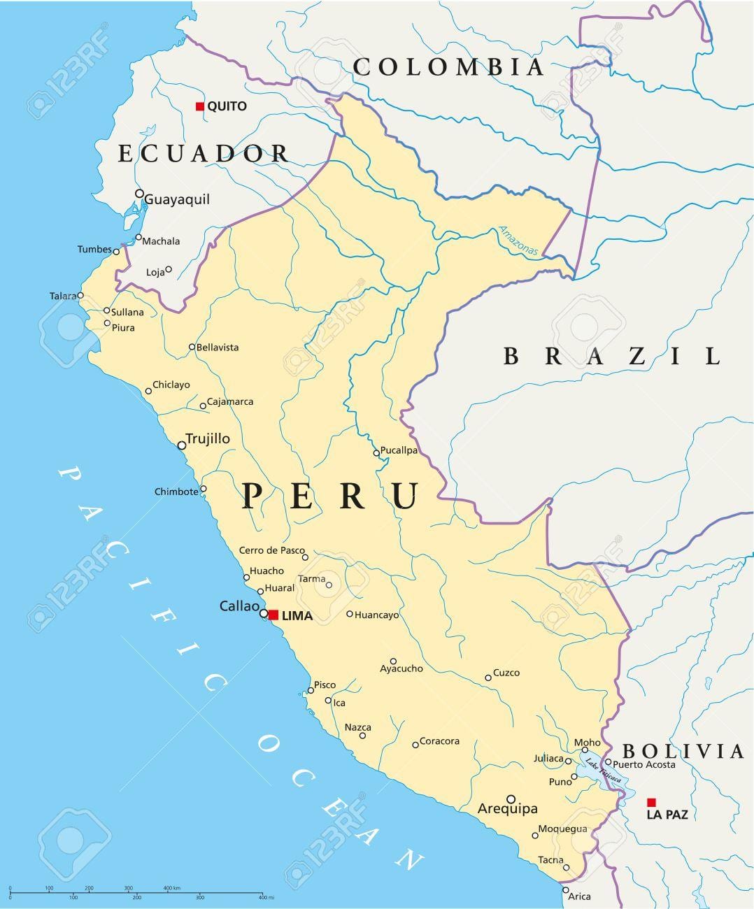 Mapa ng Lima sa