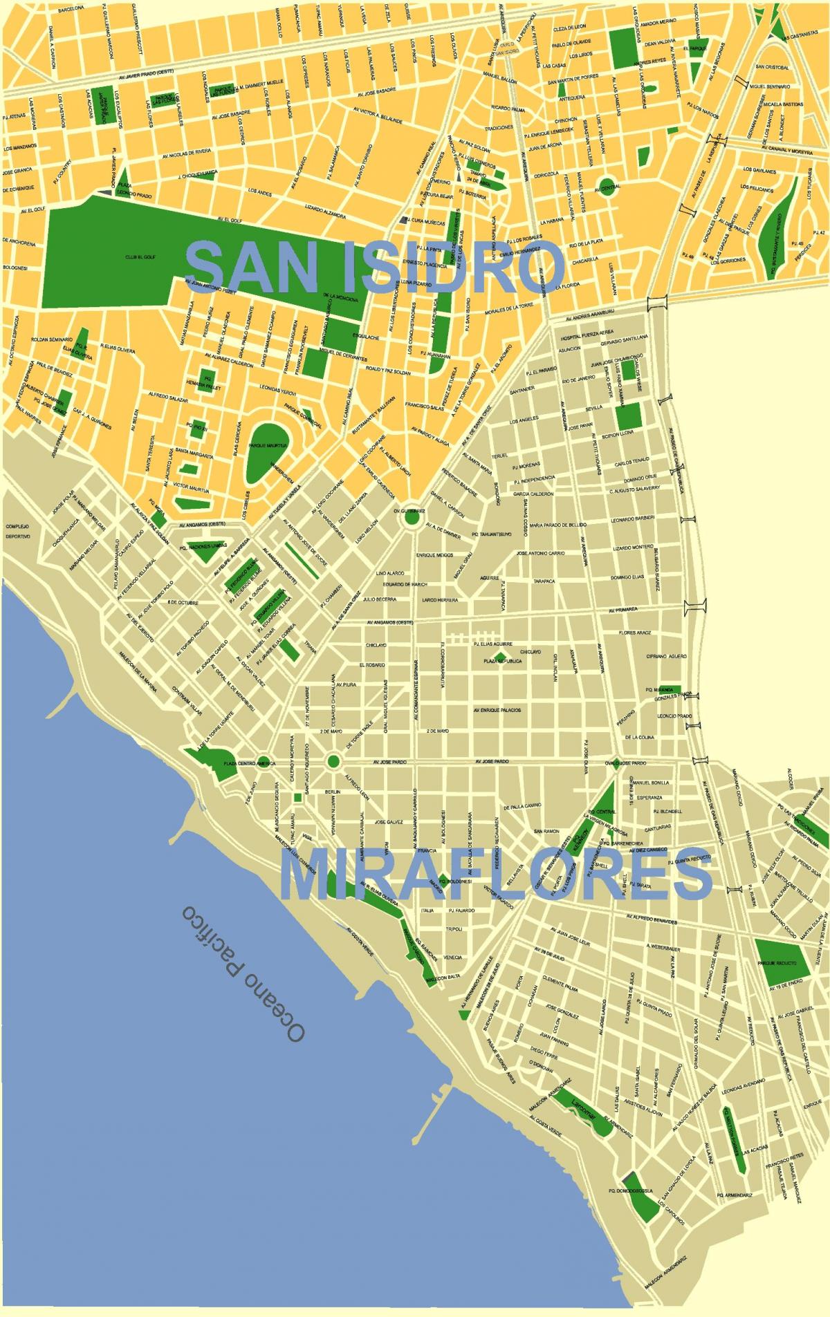 Mapa ng ima peru kapitbahayan