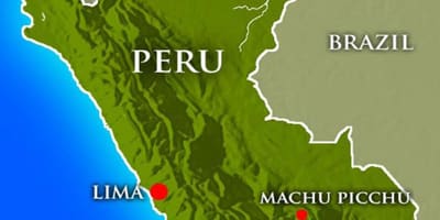 Mapa ng kabisera ng peru