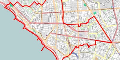 Lima miraflores mapa