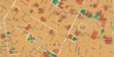 Lima na mapa ng lungsod